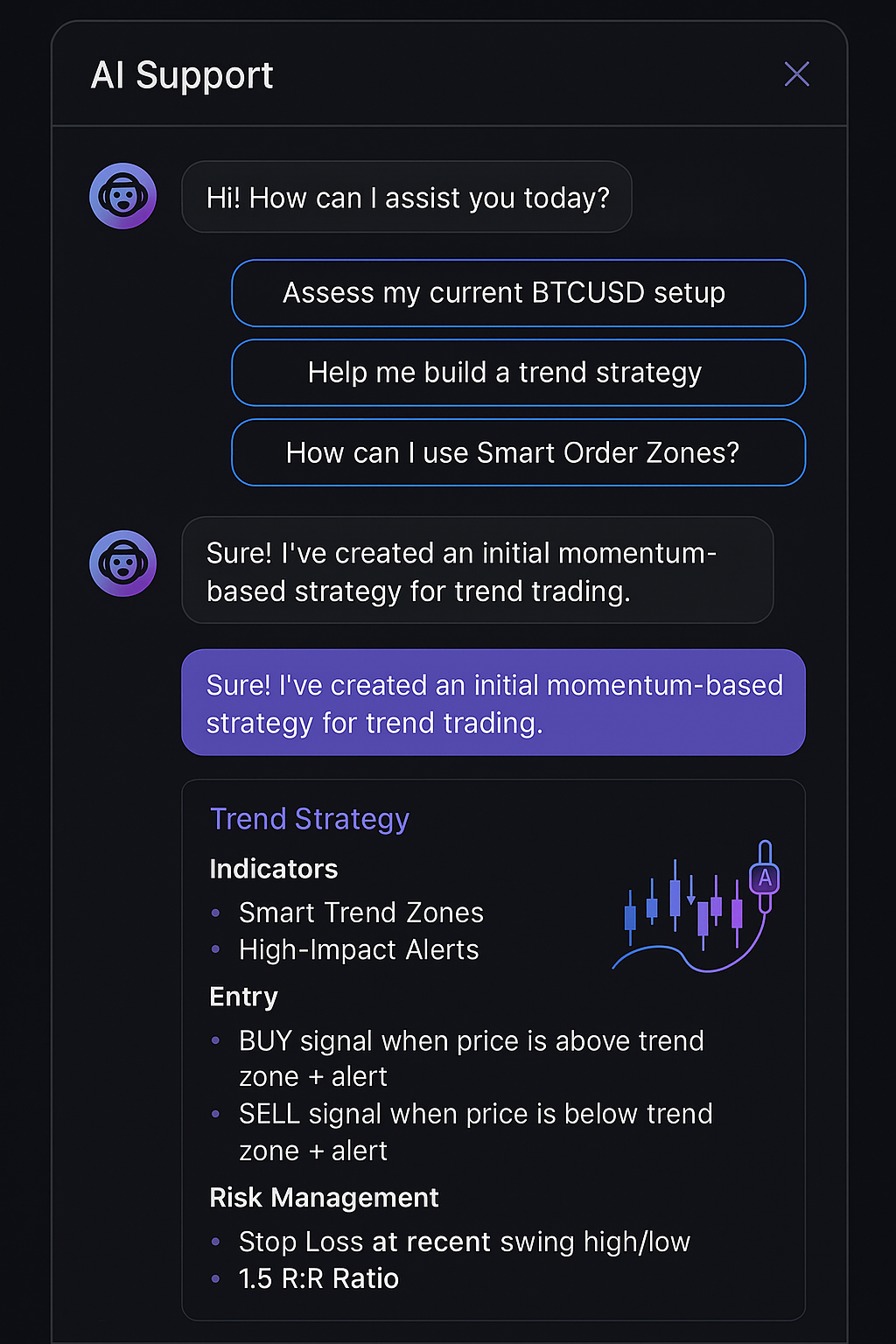 NodeAtom AI Assistant